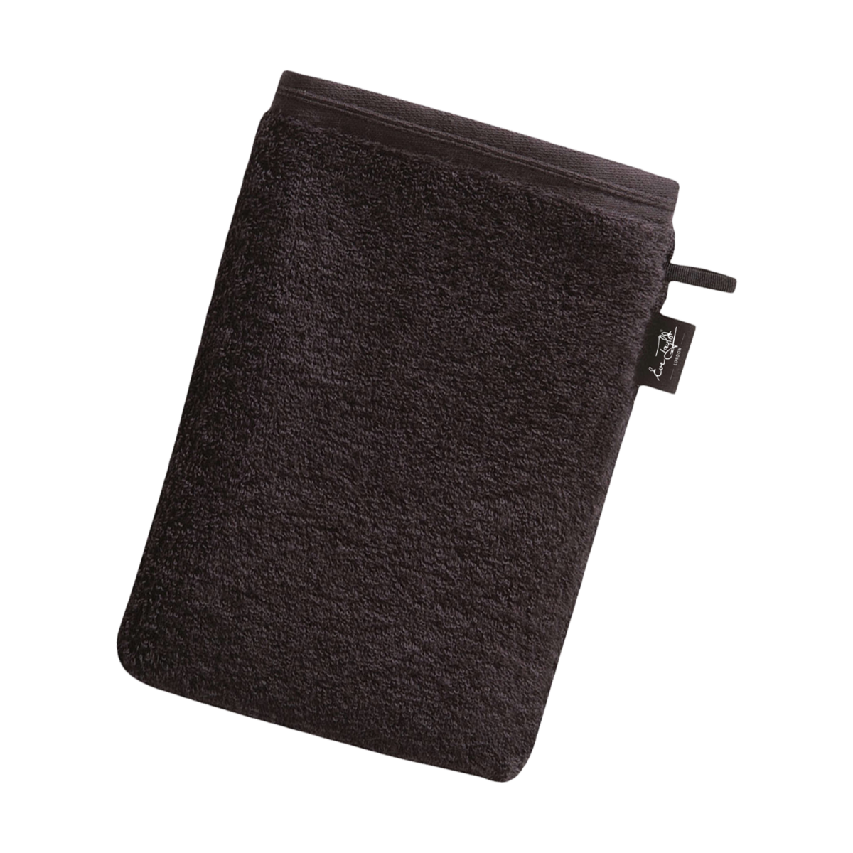 BLACK TOWELLING MITT