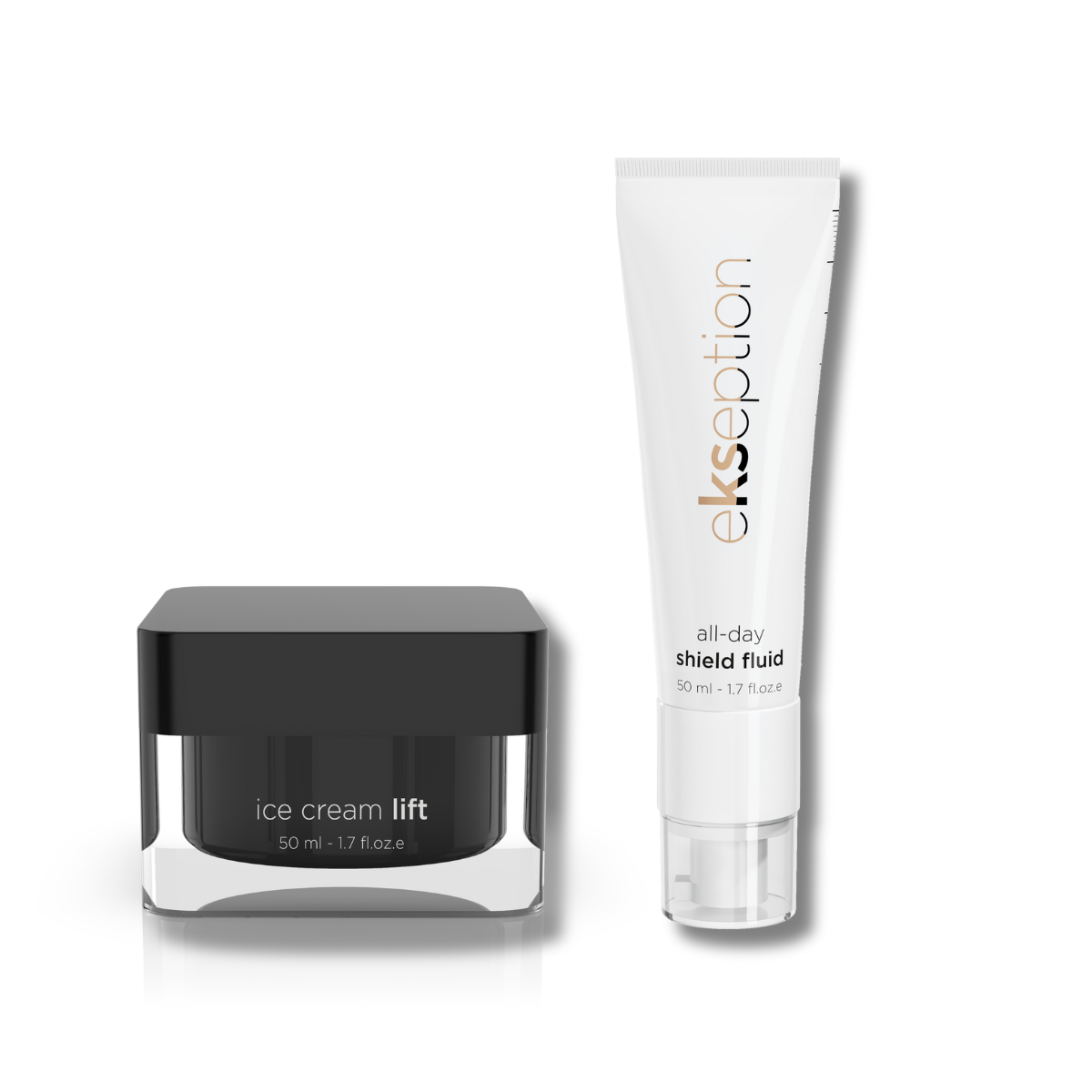 ICE CREAM LIFT + ALL DAY SHIELD FLUID SPF25