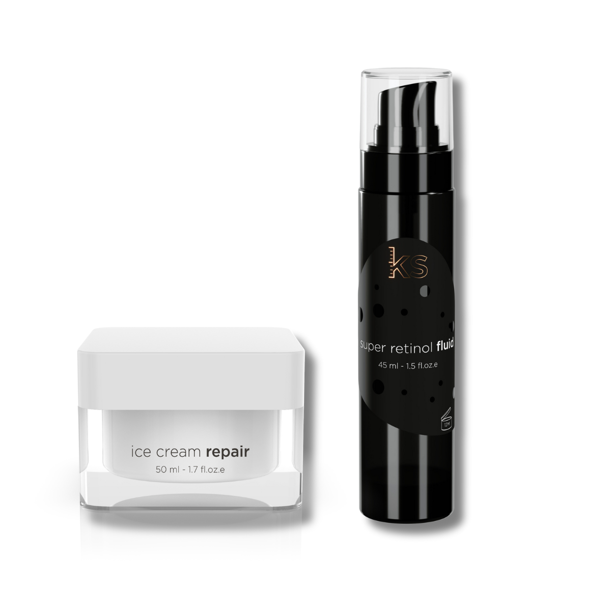 SUPER RETINOL FLUID + ICE CREAM REPAIR