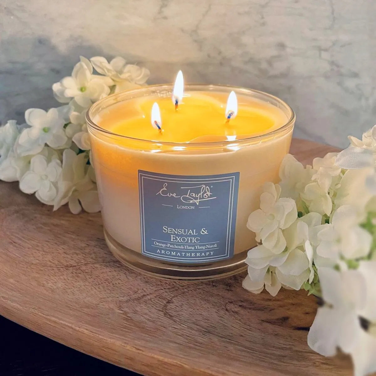 SENSUAL & EXOTIC 3 WICK AROMAWAX CANDLE